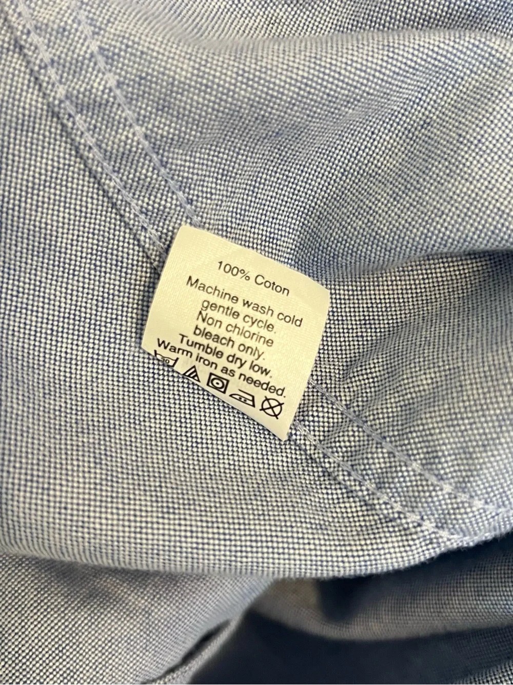 J. Crew Light Blue Button-Down Shirt with Sailboat Details